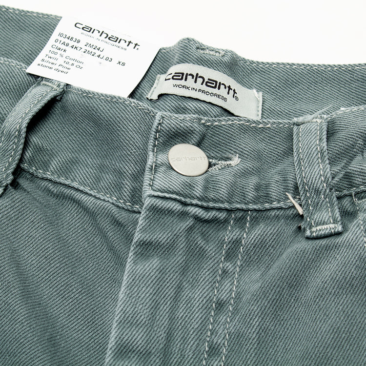 Carhartt WIP - Women's Brandon Short
Style # I034839-2M2
Color : Silver Pine