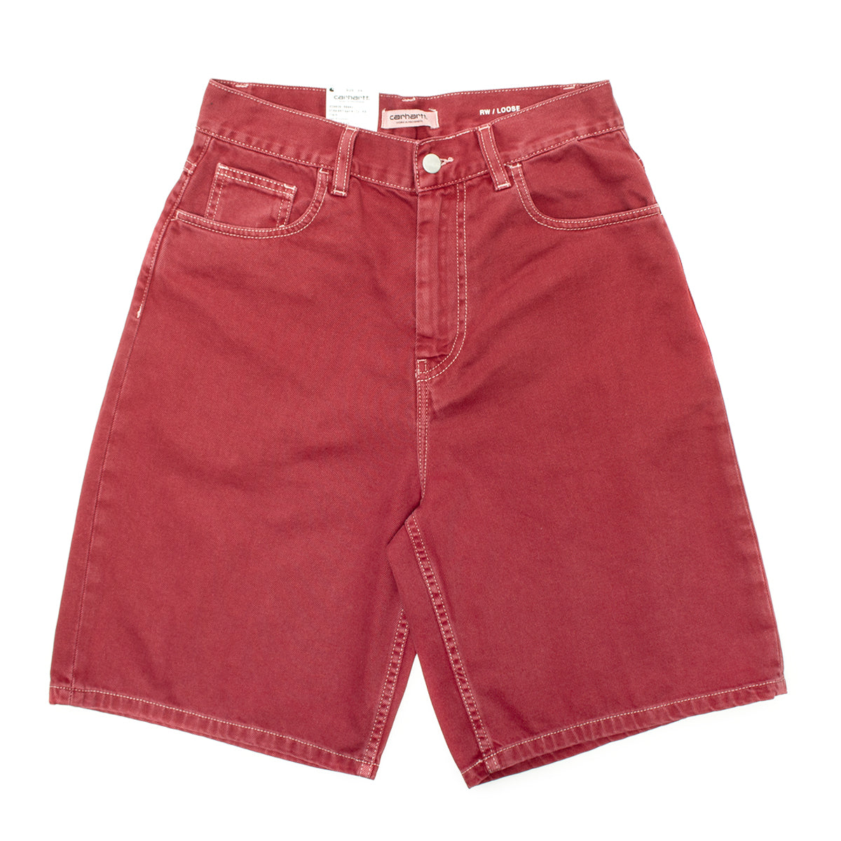 Carhartt WIP - Women's Brandon Short
Style # I034839-884
Color : Mulberry / Colza