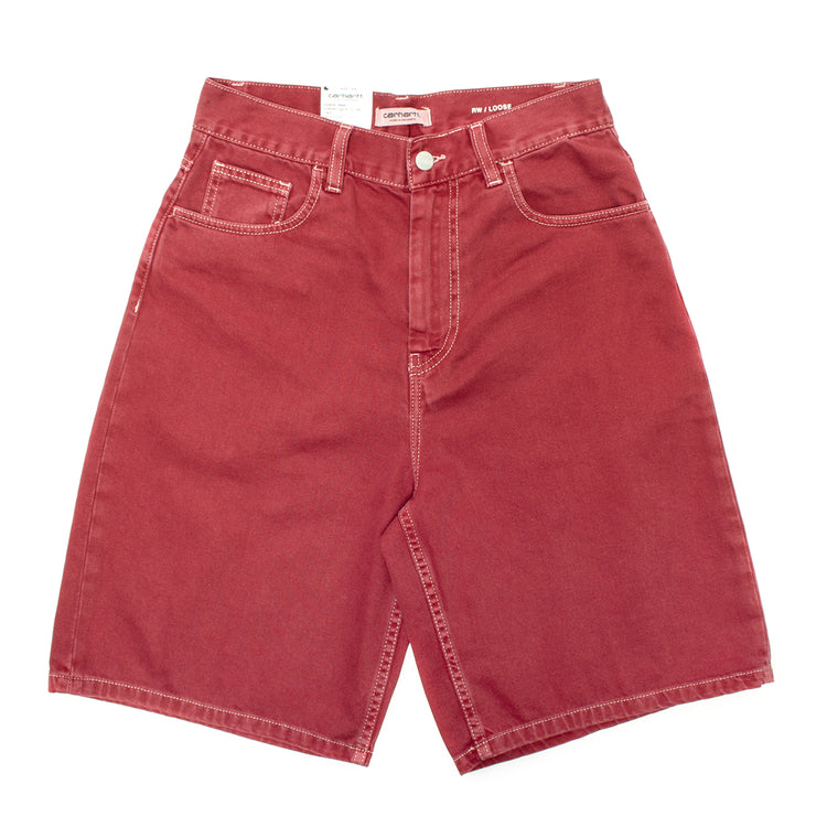 Carhartt WIP - Women's Brandon Short
Style # I034839-884
Color : Mulberry / Colza