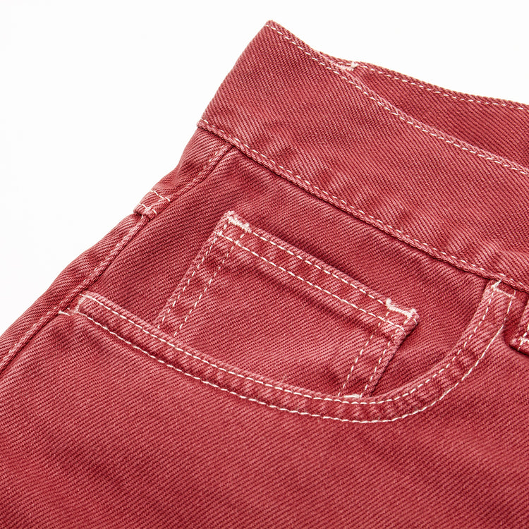 Carhartt WIP - Women's Brandon Short
Style # I034839-884
Color : Mulberry / Colza