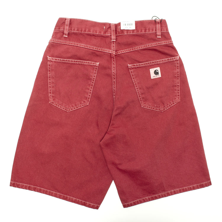 Carhartt WIP - Women's Brandon Short
Style # I034839-884
Color : Mulberry / Colza