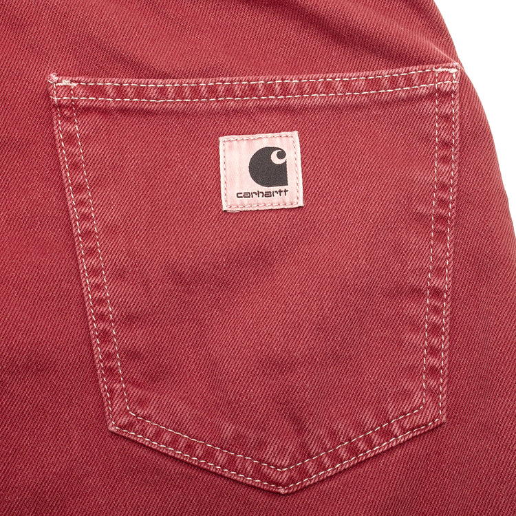 Carhartt WIP - Women's Brandon Short
Style # I034839-884
Color : Mulberry / Colza