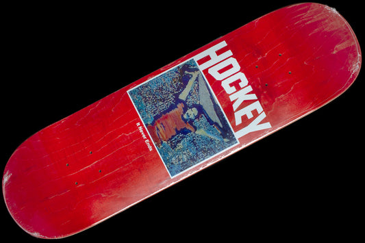 Hockey - It Never Neds Deck
Color : Red