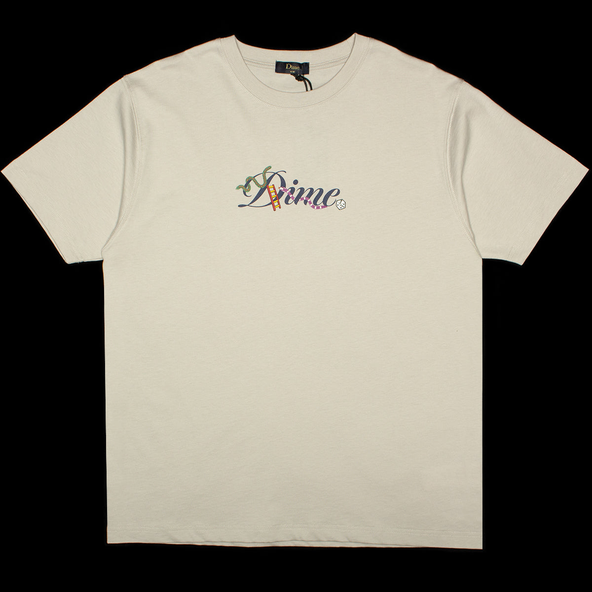 Dime | Cursive Snake T-Shirt Cement