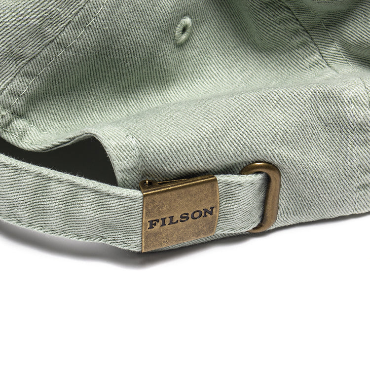 Filson | Washed Low-Profile Logger Cap Style # 20278008 Color : Mint