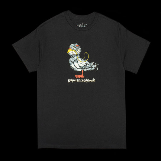 Grimple Stix | Pigeon T-Shirt Color : Black