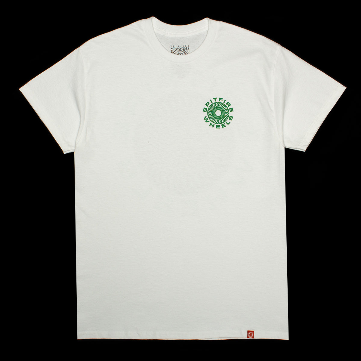 Spitfire | Classic '87 Swirl T-Shirt Color : White / Green