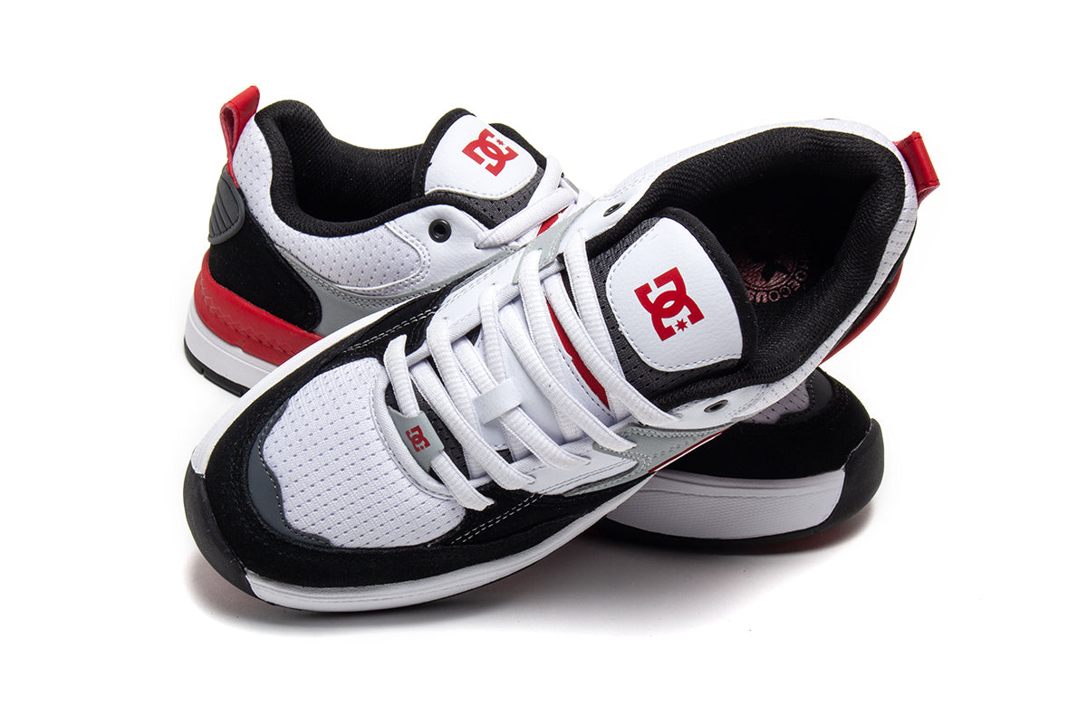 DC - Ascend
Style # ADYS100844

Color : Black / Grey / White / Red