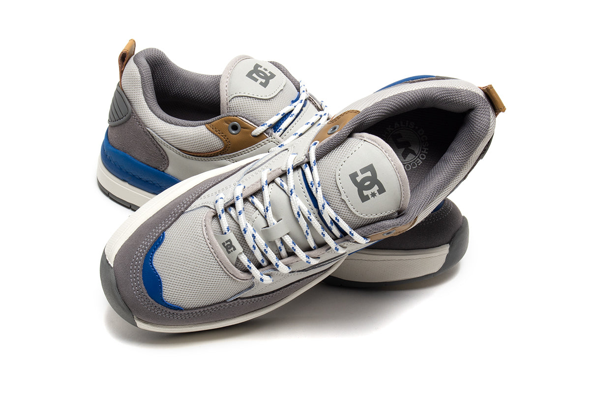 DC - Ascend
Style # DC01675062

Color : Grey / Tan / Blue