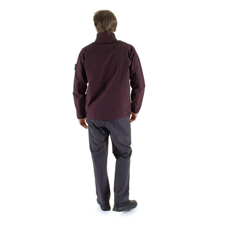 District Vision - Half Zip Nylon Windbreaker
Style # DV0106-A
Color : Blackberry