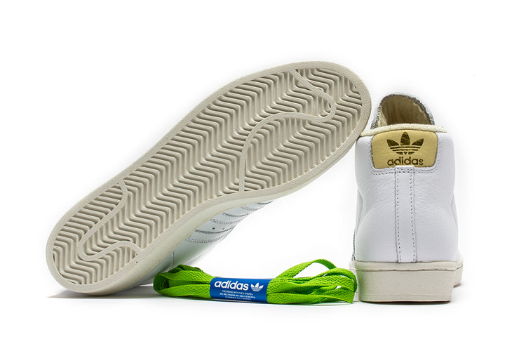 Adidas | Sam Narvaez Pro ADV Style # IE4315 Color : Cloud White / Easy Yellow
