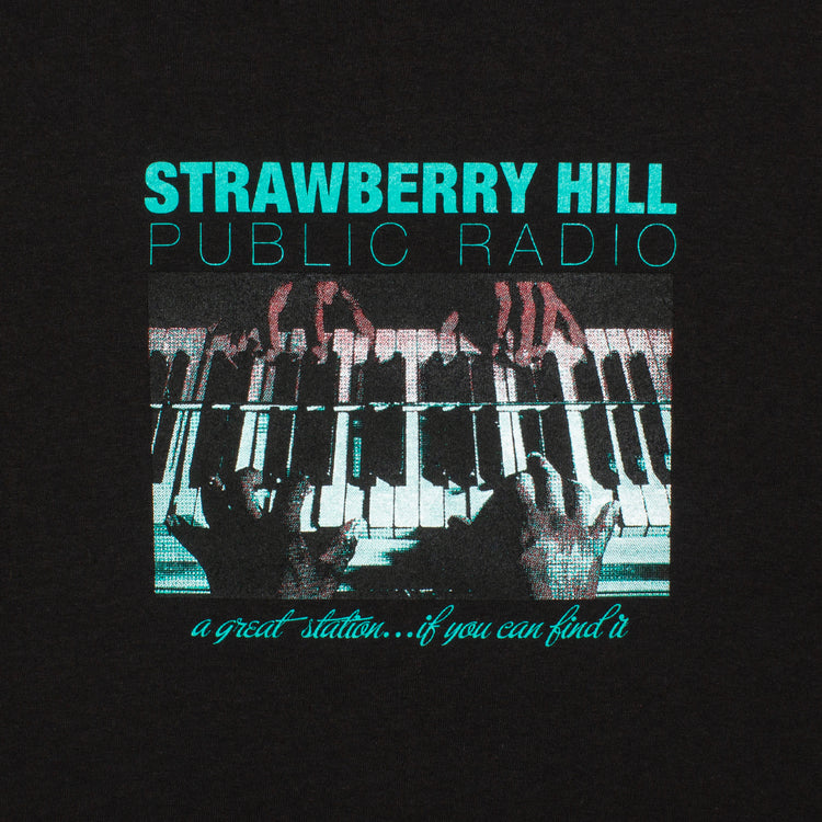 Strawberry Hill Philosophy Club | Public Radio T-Shirt Color : Black