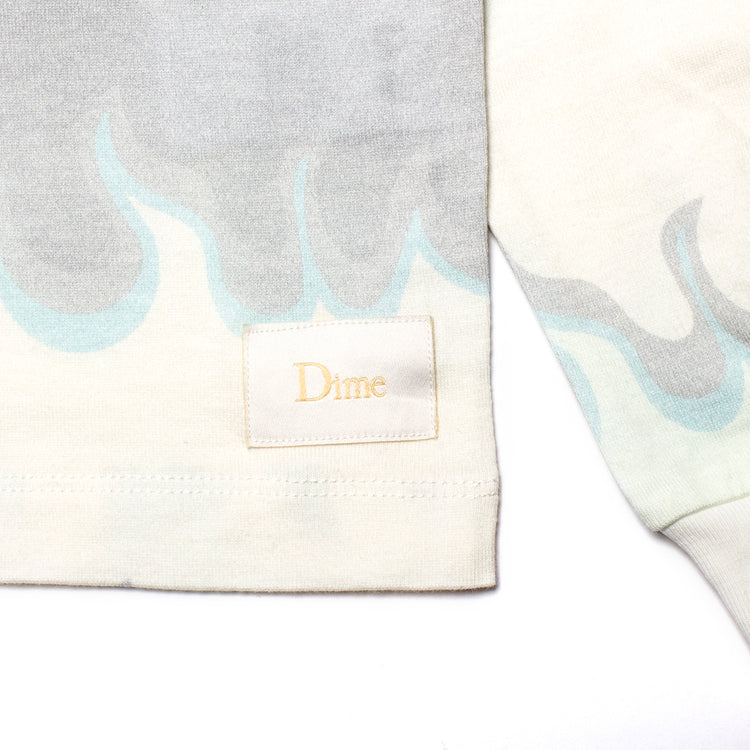 Dime | Space Flame L/S Shirt Color : White