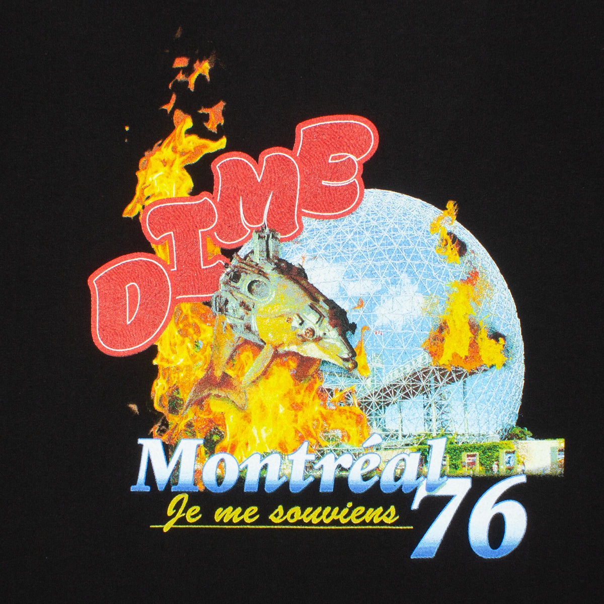 Dime | Biosphere T-Shirt Color : Black