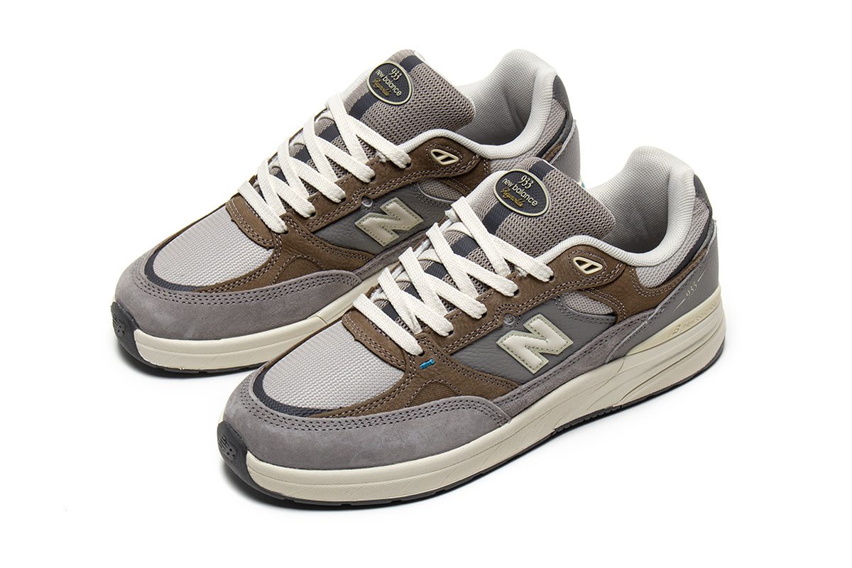 New Balance Numeric - 933
Style # UN933GRY
Color : Marblehead / Island Blue
