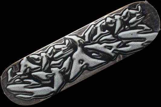 Late Nite Stars - Liquid Metal Logo Deck