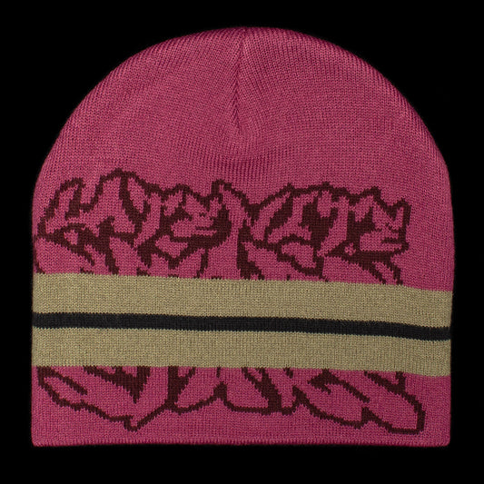 Late Nite Stars - Stripe Beanie
Color : red