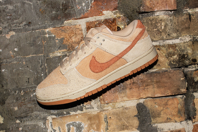 Nike | Women's Dunk Low Style # HF5075-287 Color : Shimmer / Burnt Sunrise / Amber Brown