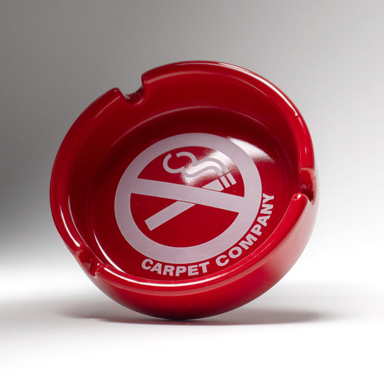 Carpet Company - No Smoking Ashtray
Color : Red