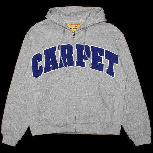 Carpet Company - Varsity Zip Hoodie
Color : Grey