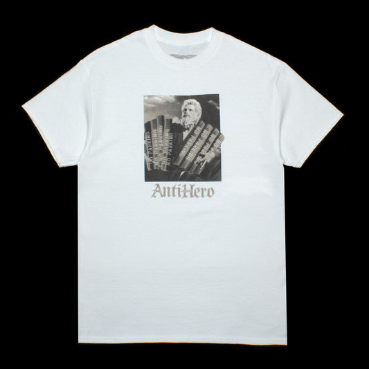 Anti Hero | Ten Curbmandments T-Shirt Style # 51020927 Color : White