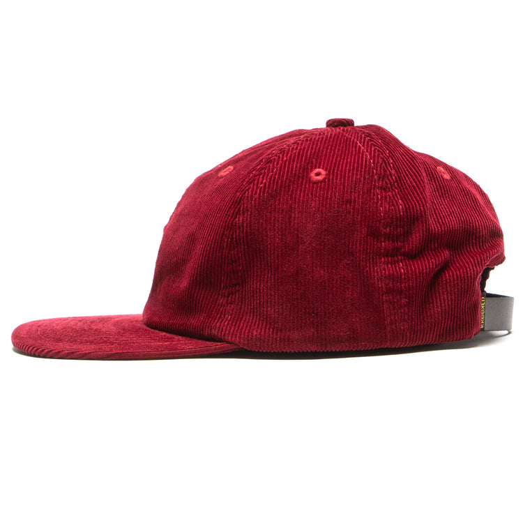 Krooked | Eyes Corduroy Hat Style # 50023094F00 Color : Burgundy