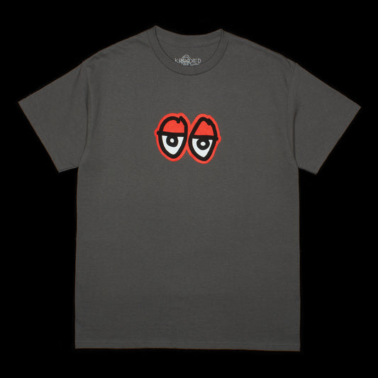 Krooked | Eyes T-Shirt Style # 51023041Q Color : Charcoal