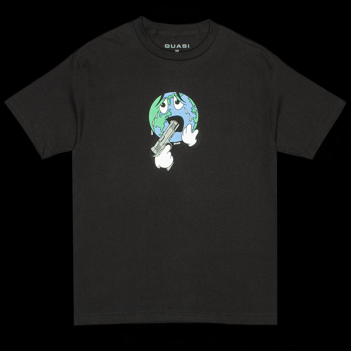 Quasi - World T-Shirt
Color : Black