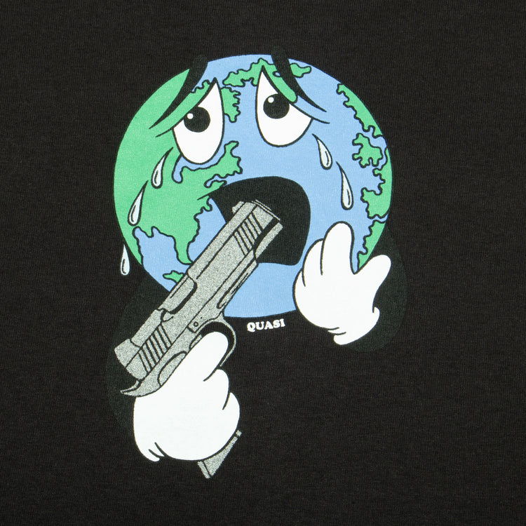 Quasi - World T-Shirt
Color : Black