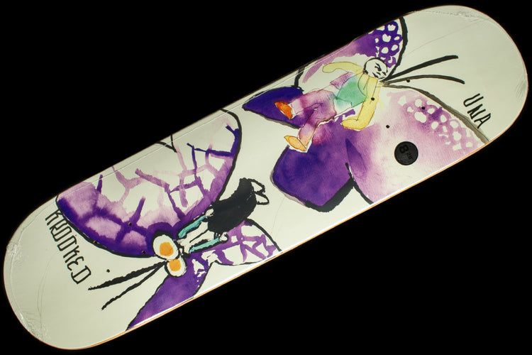 Krooked | Una - Butterflies Deck Sizes : 8.28"