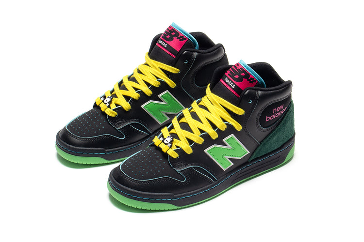 New Balance Numeric | 480 High x Natas Kaupas Style # NM480HSN Color : Black / Green