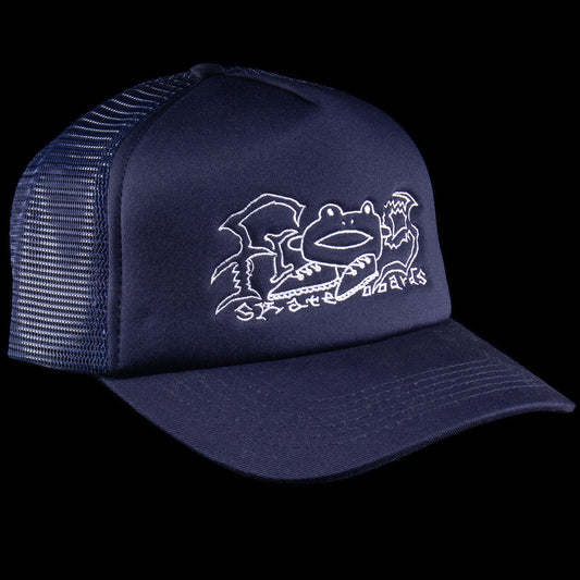 Frog | Big Shoes Trucker Hat Color : Navy