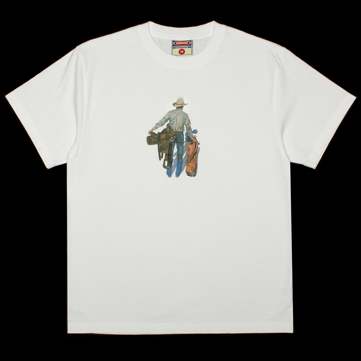 Metalwood | Cowboy T-Shirt Color : White