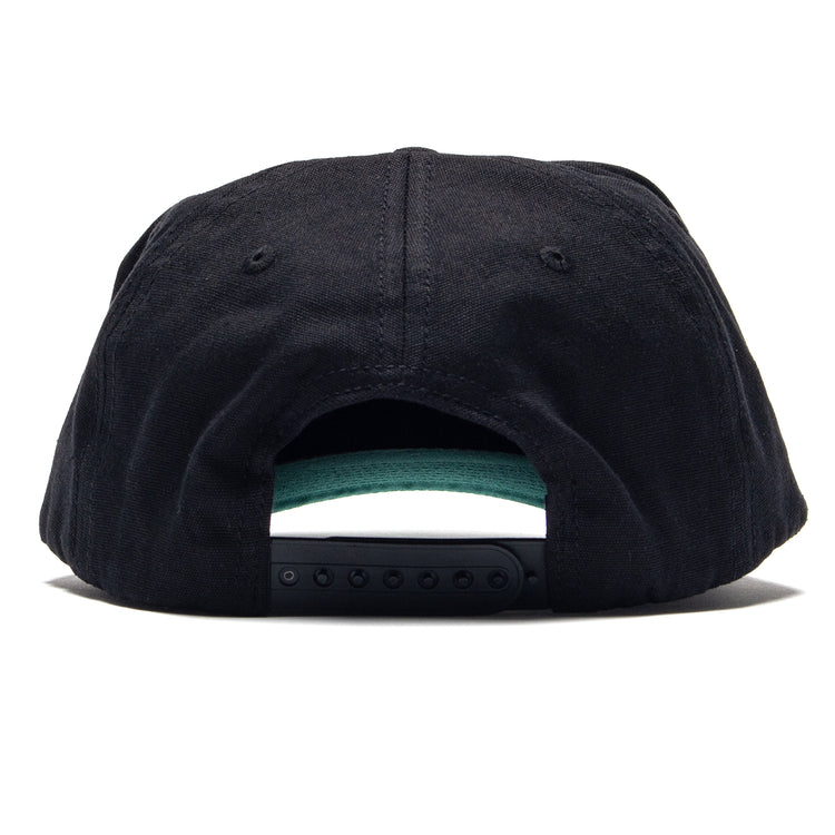 Metalwood | Sunshine 5-Panel Rope Hat Color : Black