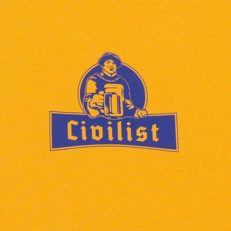 Civilist | Schulle T-Shirt Color : Blazing Orange