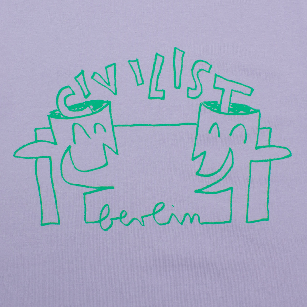 Civilist | Slinky T-Shirt Color : Lavender