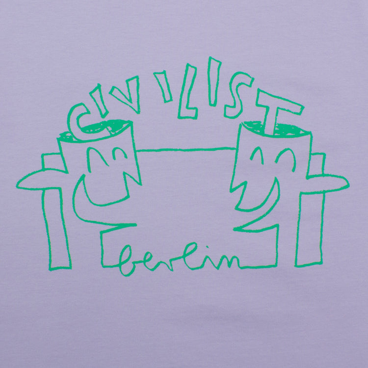 Civilist | Slinky T-Shirt Color : Lavender