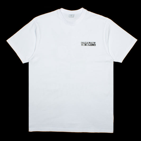 Civilist | Monochrome T-Shirt Color : White