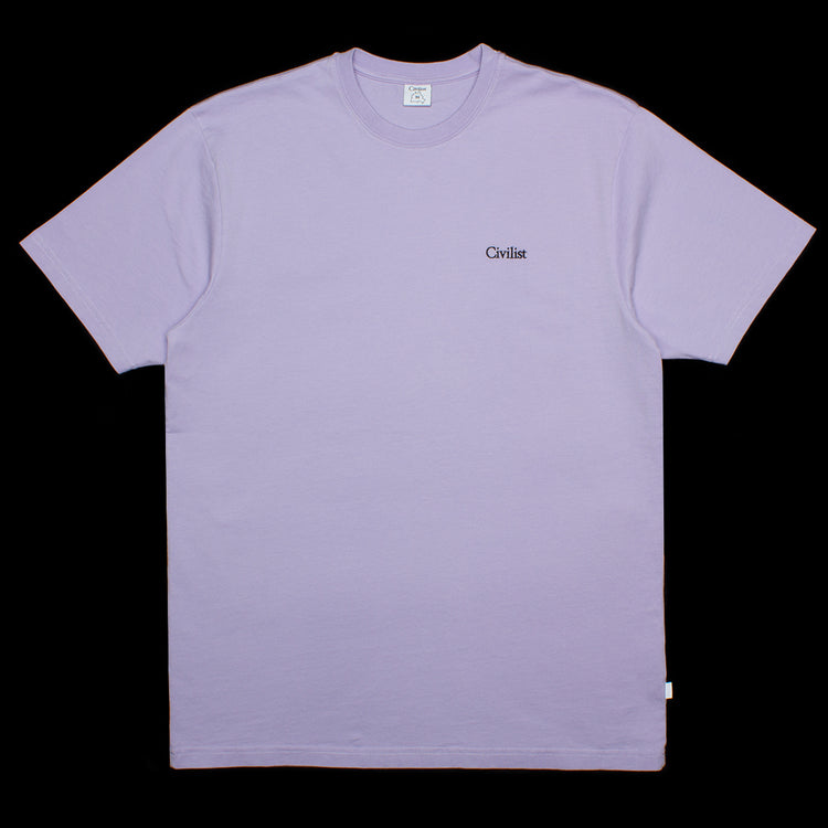 Civilist | Mini Logo T-Shirt Color : Lavender