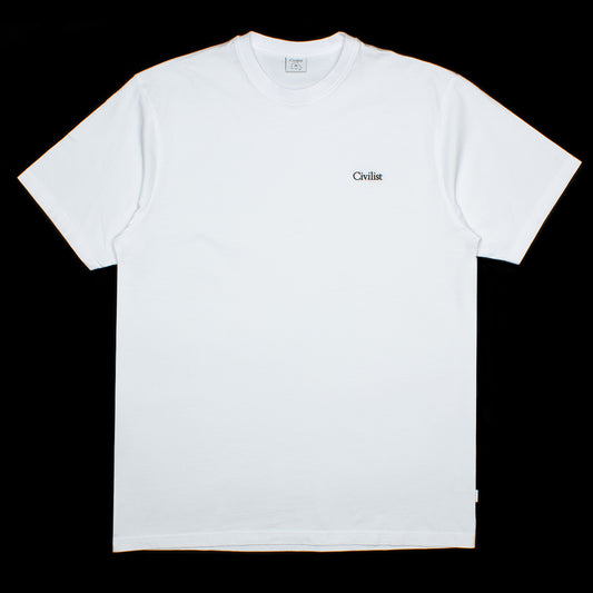 Civilist | Mini Logo T-Shirt Color : White