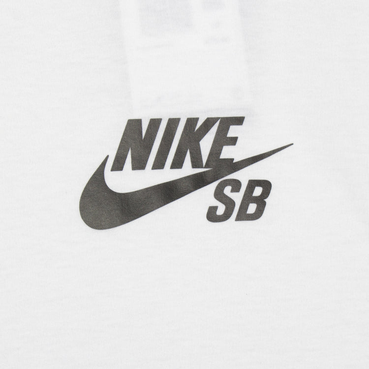 Nike SB Logo T-Shirt Style # DC7817-100 Color : White
