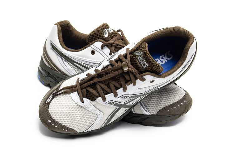 Asics - GEL-DS Trainer 14 x Temptation Vacation
Style # 1203A810.101
Color : Cream / Olive Canvas