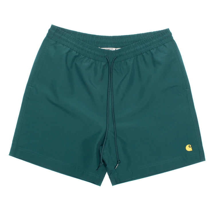 Carhartt WIP | Chase Swim Trunks Style # I026235-1YWXX Color : Chervil / Gold