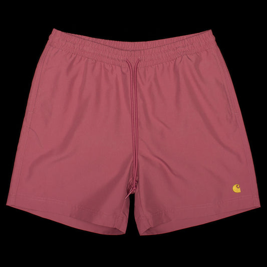 Carhartt WIP | Chase Swim Trunks Style # I026235-23PXX Color : Magenta / Gold