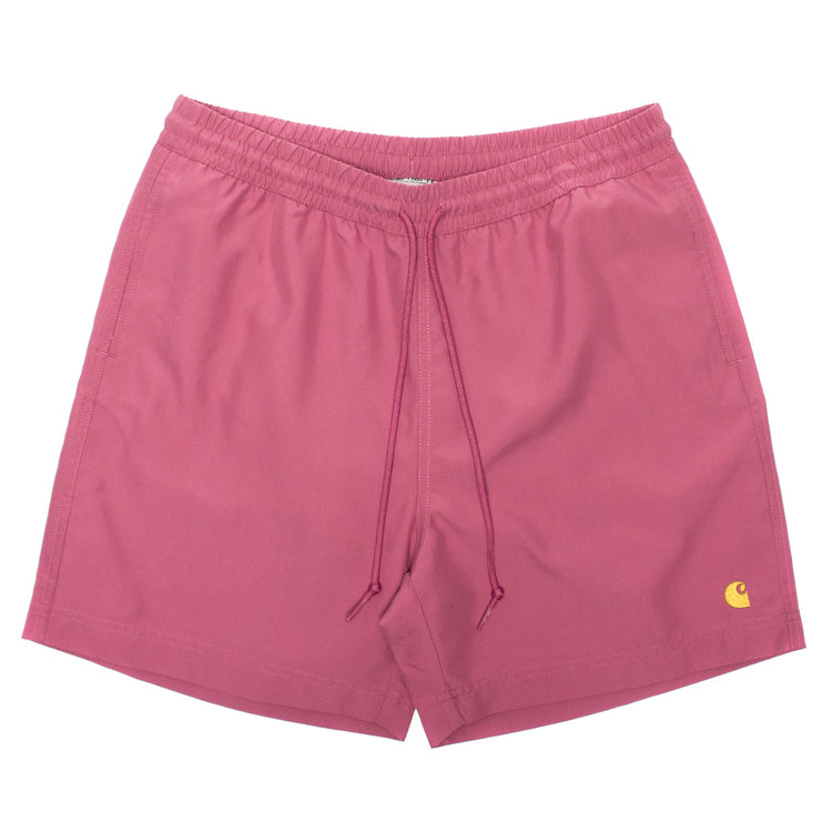 Carhartt WIP | Chase Swim Trunks Style # I026235-23PXX Color : Magenta / Gold
