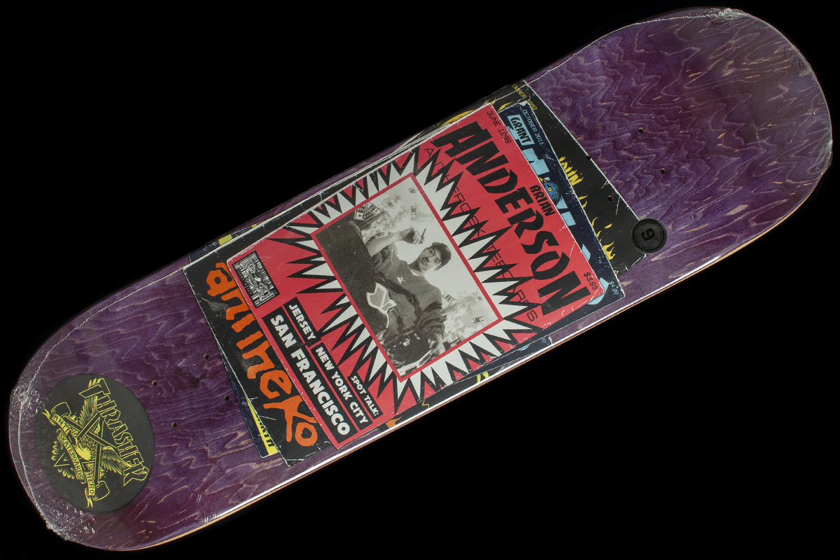 Anti Hero | Anderson - Thrasher Deck Color : Purple