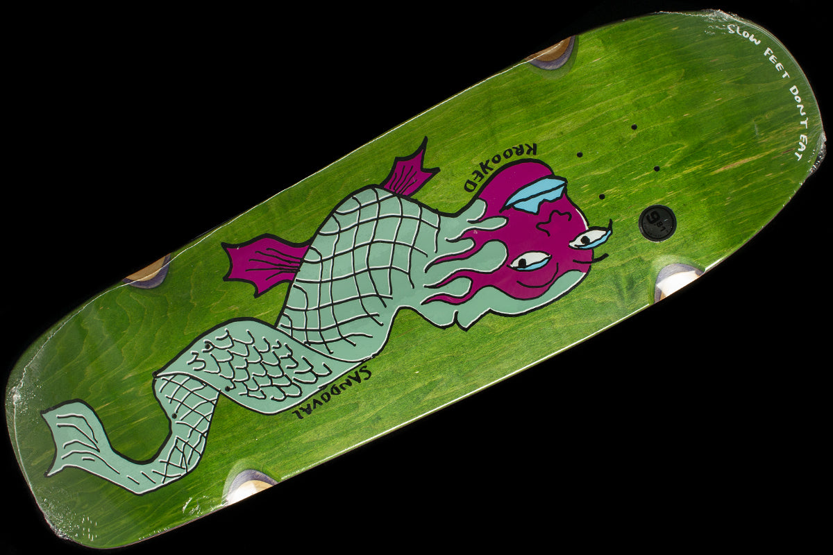 Krooked | Sandoval - Slow Feet Deck Sizes : 9.81"