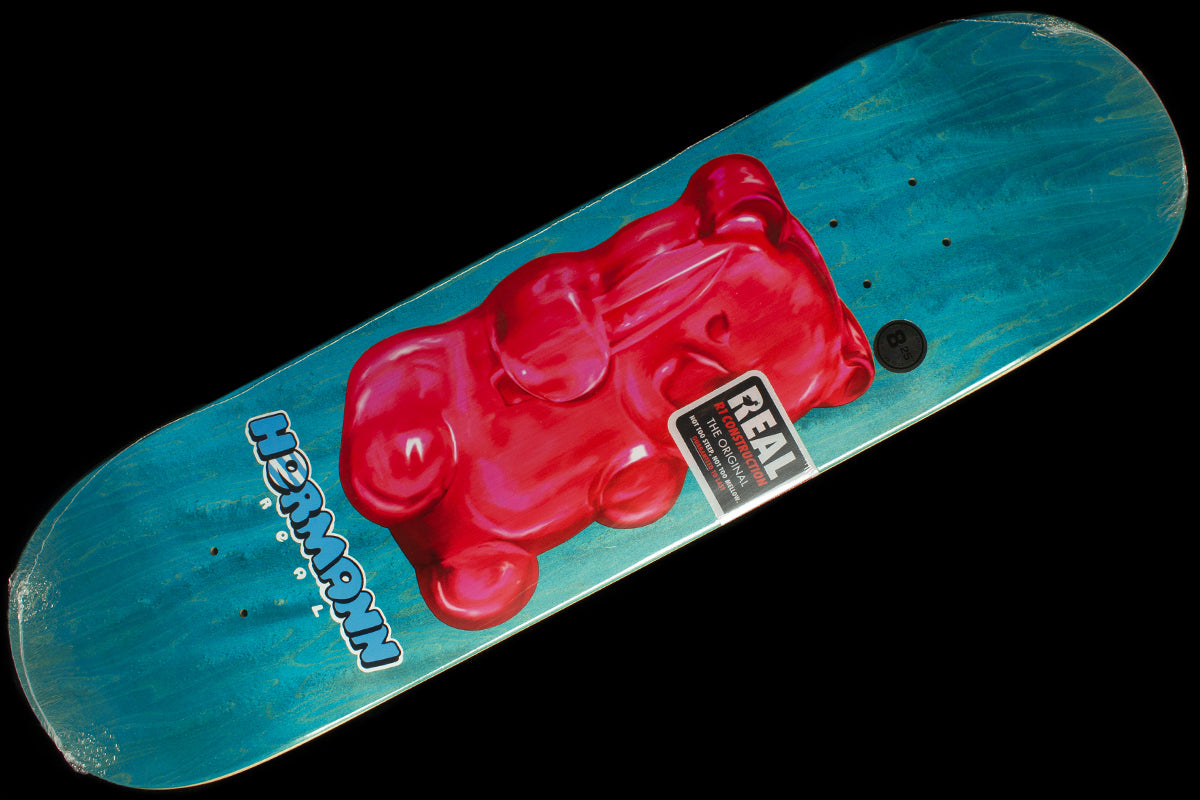 Real | Hermann - Fun Bear Pro Deck Color : Blue