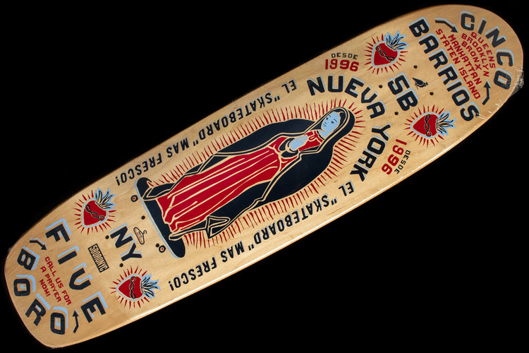 5Boro - Cinco Barrios Large Cruiser Deck
Color : Natural