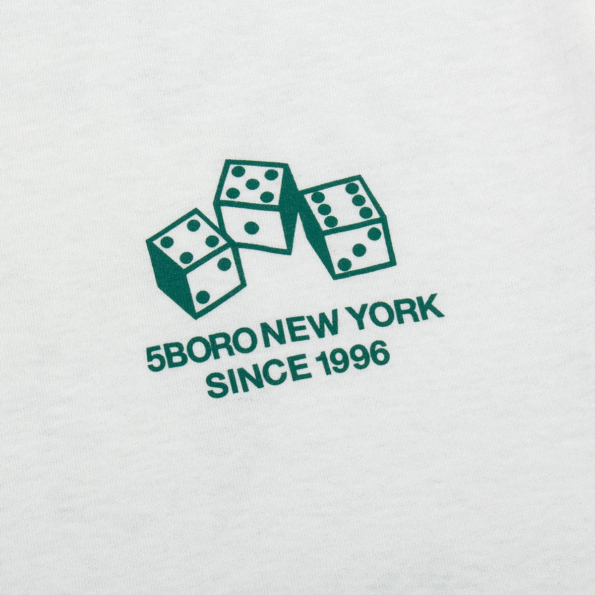 5Boro - Cee-Lo T-Shirt
Color : White / Green